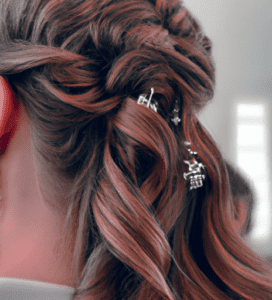 Heavenly Hair and Earring Combinations for Weddings