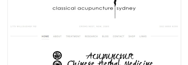 CLASSICAL ACUPUNCTURE SYDNEY