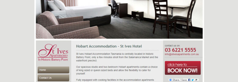 St Ives Hobart Accommodation