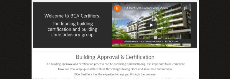 BCA Certifiers Australia Pty Ltd