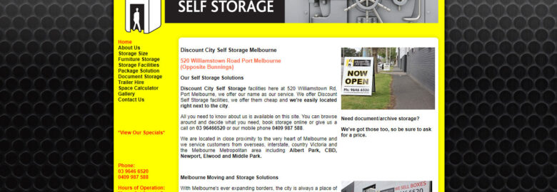 Discount City Self Storage Melbourne