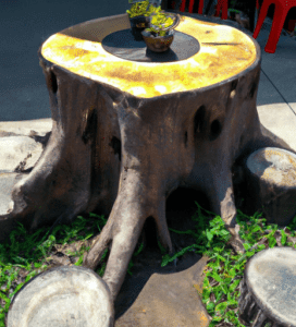 Making the Most of Tree Stumps: From Coffee Tables to Art