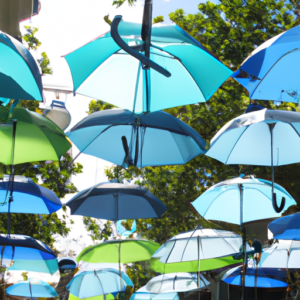 Umbrellas in Australia